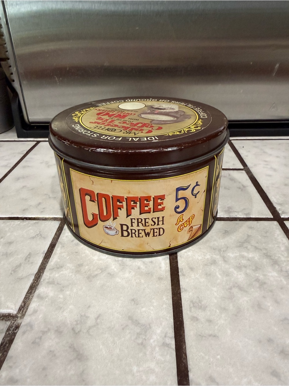 Vintage limited edition Mr Coffee Tin